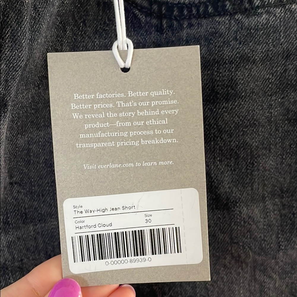 Everlane The Rigid Way-High Short - Picture 3 of 5